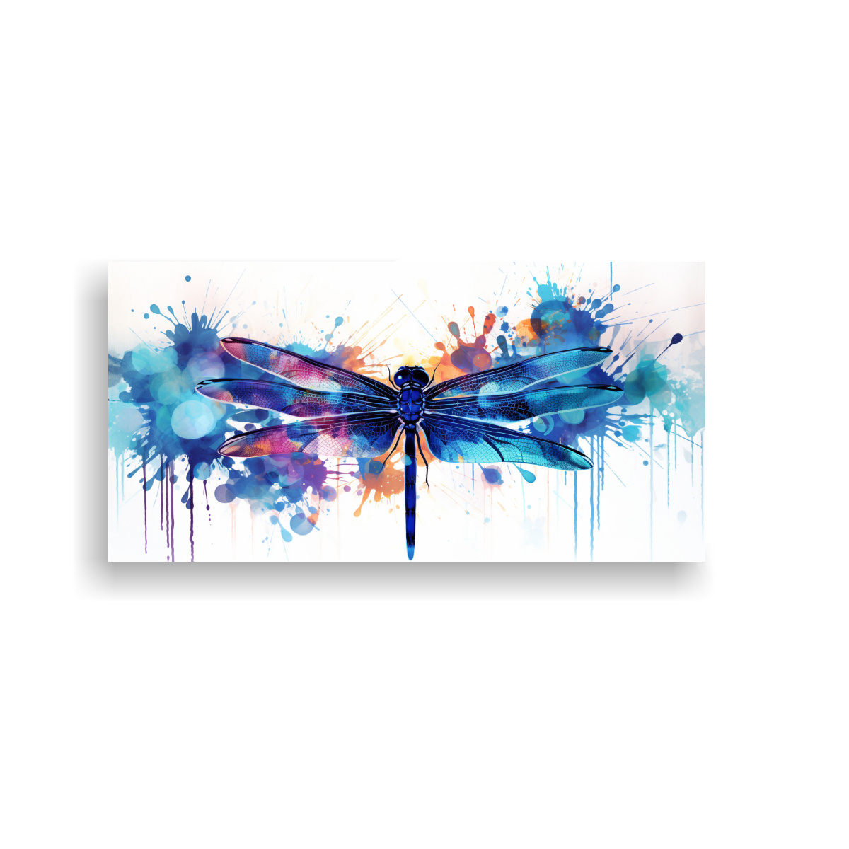 lienzo-movimiento-mural-a-lib-lula-en-ndigo-y-colores-soleados-neo-pop-arte