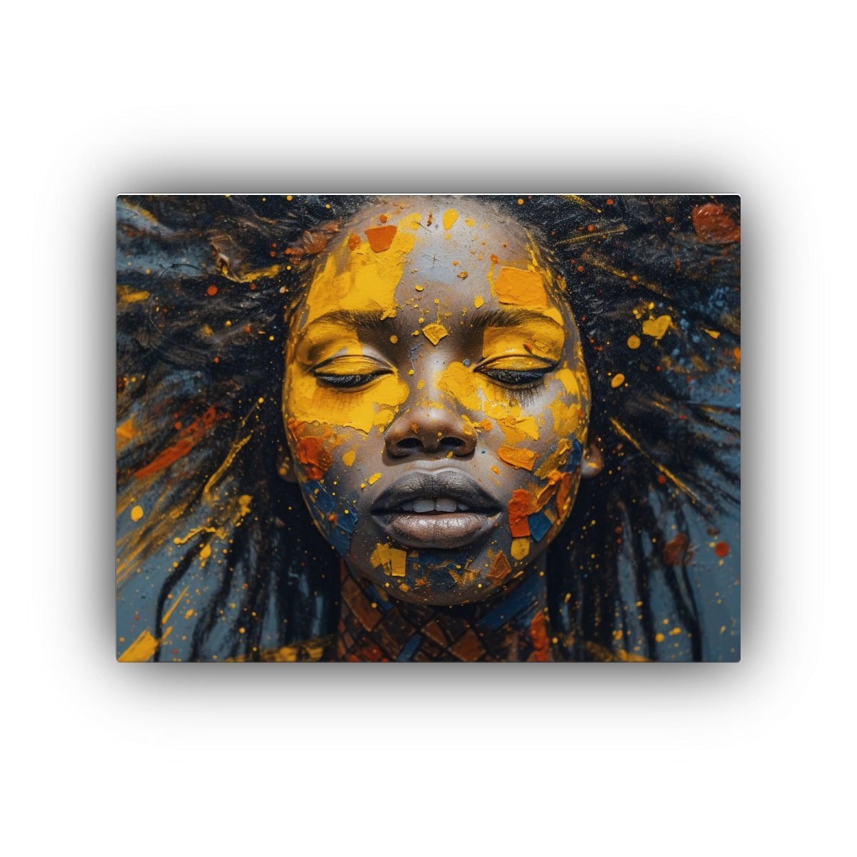 lienzo-mujer-con-salpicaduras-azules-y-amarillas-decoraci-n-armoniosa