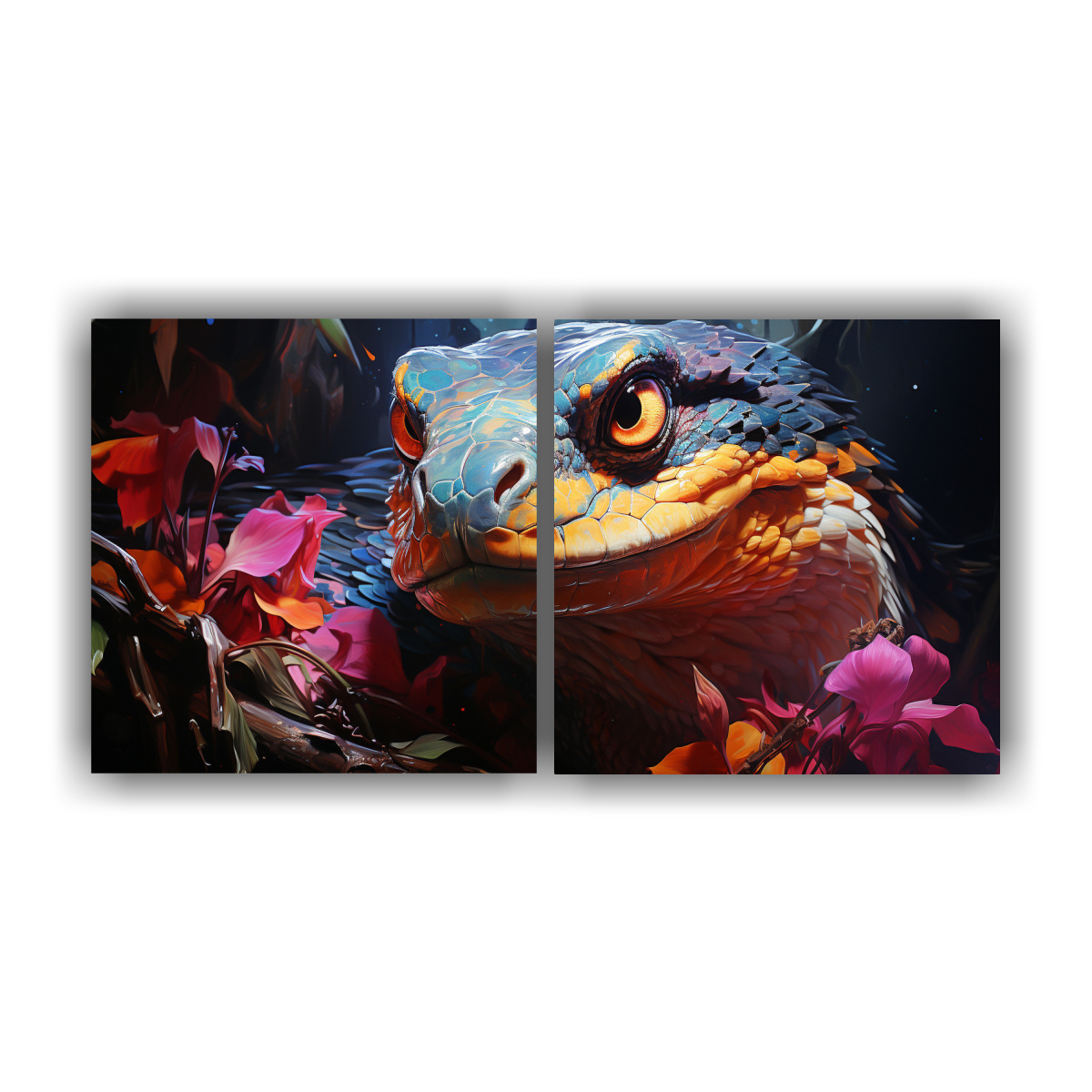 lienzos-de-tela-dise-o-detalles-intrincados-serpiente-colorido-estilo-pintura-al-estilo-leo