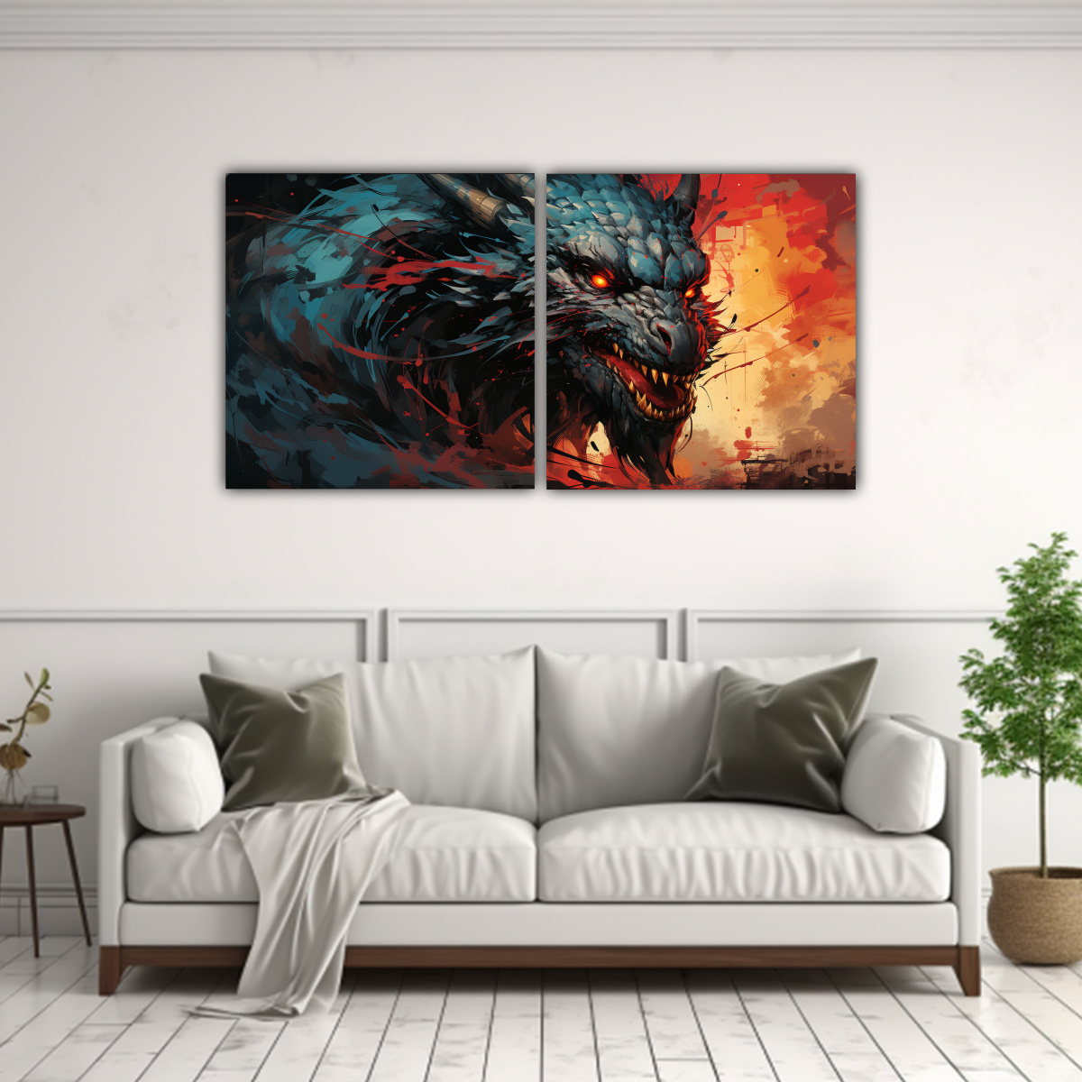 lienzos-drag-n-rojo-y-negro-neonoir-set-de-2-pinturas-espectaculares-1-1