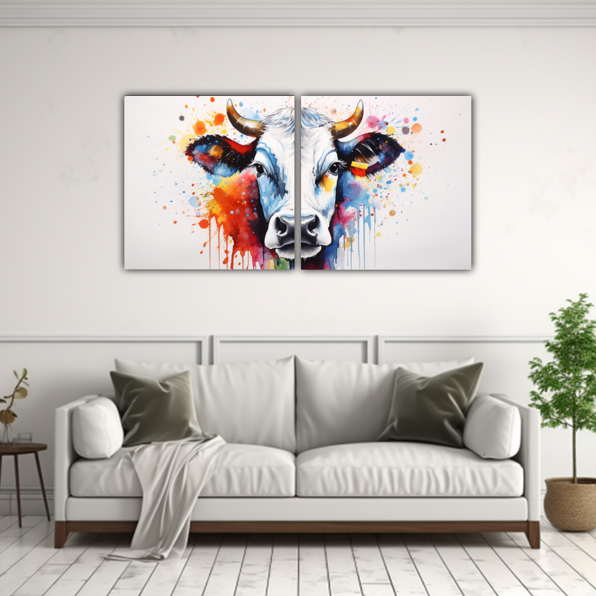 lienzos-inspirador-vaca-acuarela-colorida-estilo-lineal-21-st-1