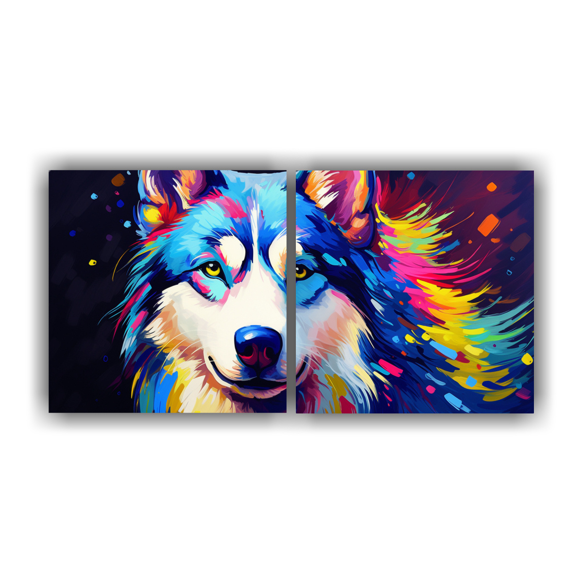 lienzos-tela-vibrantes-estilo-pintura-estilo-leo-husky-21x52-1