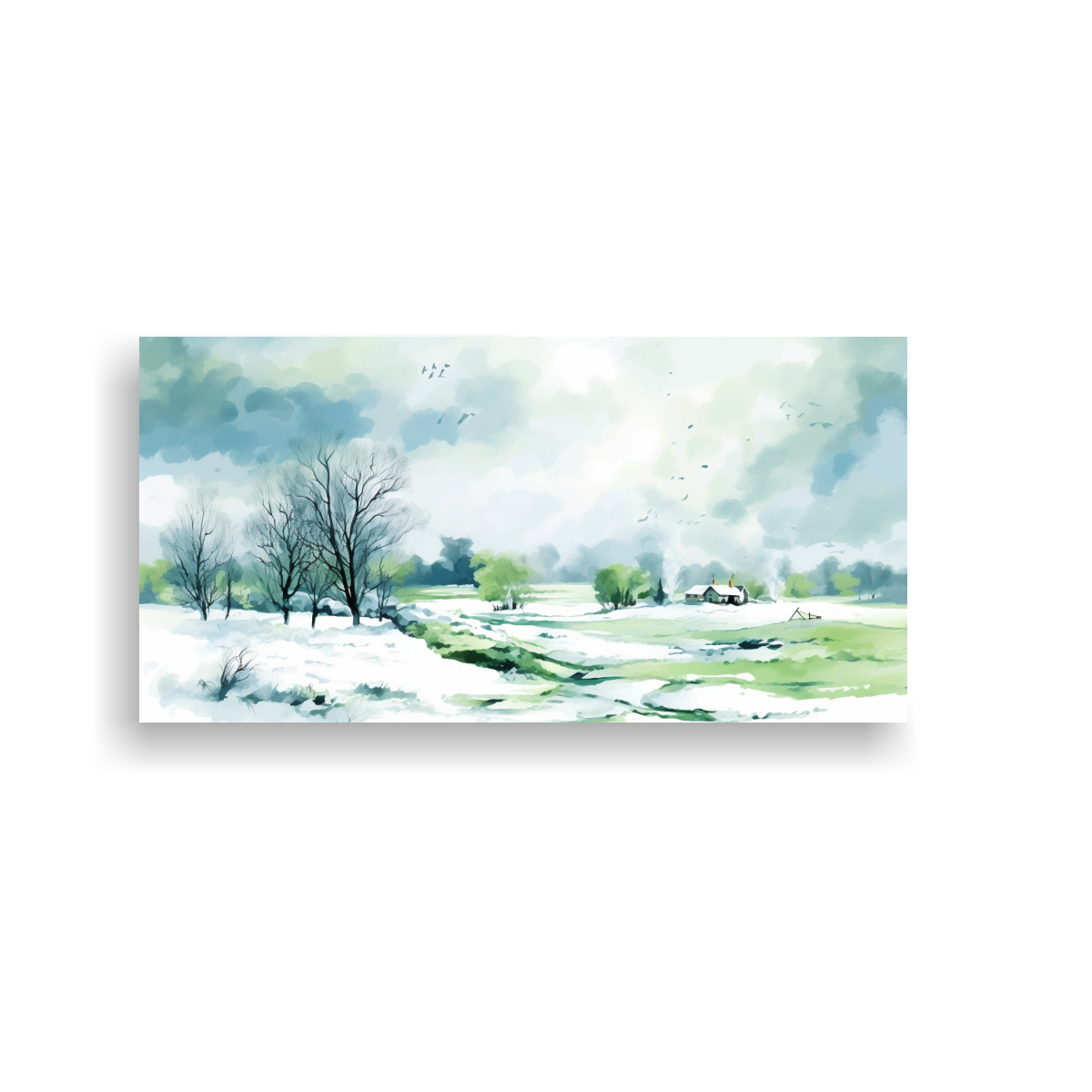 paisaje-invernal-moderno-con-colores-verdes-neo-pop-art