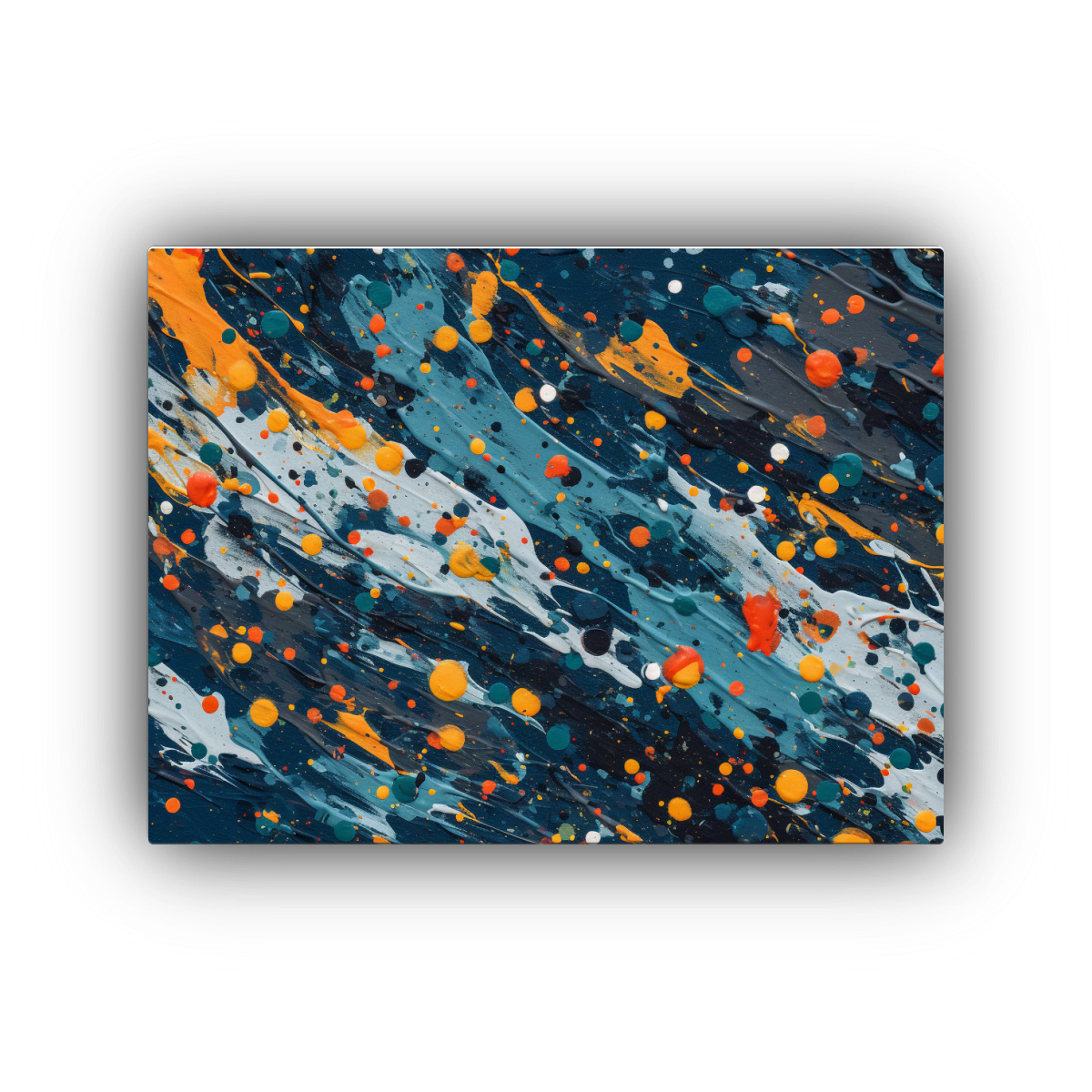 patr-n-de-salpicaduras-azul-y-naranja-estilo-pinturas-de-decoraci-n-