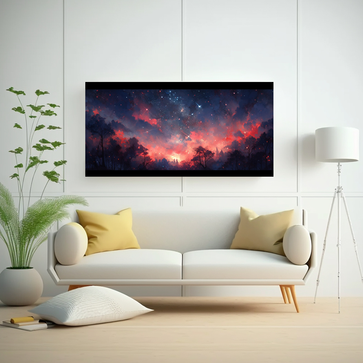 pintura-abstracta-a-night-sky-con-colores-rojos-en-movimiento-poca-1