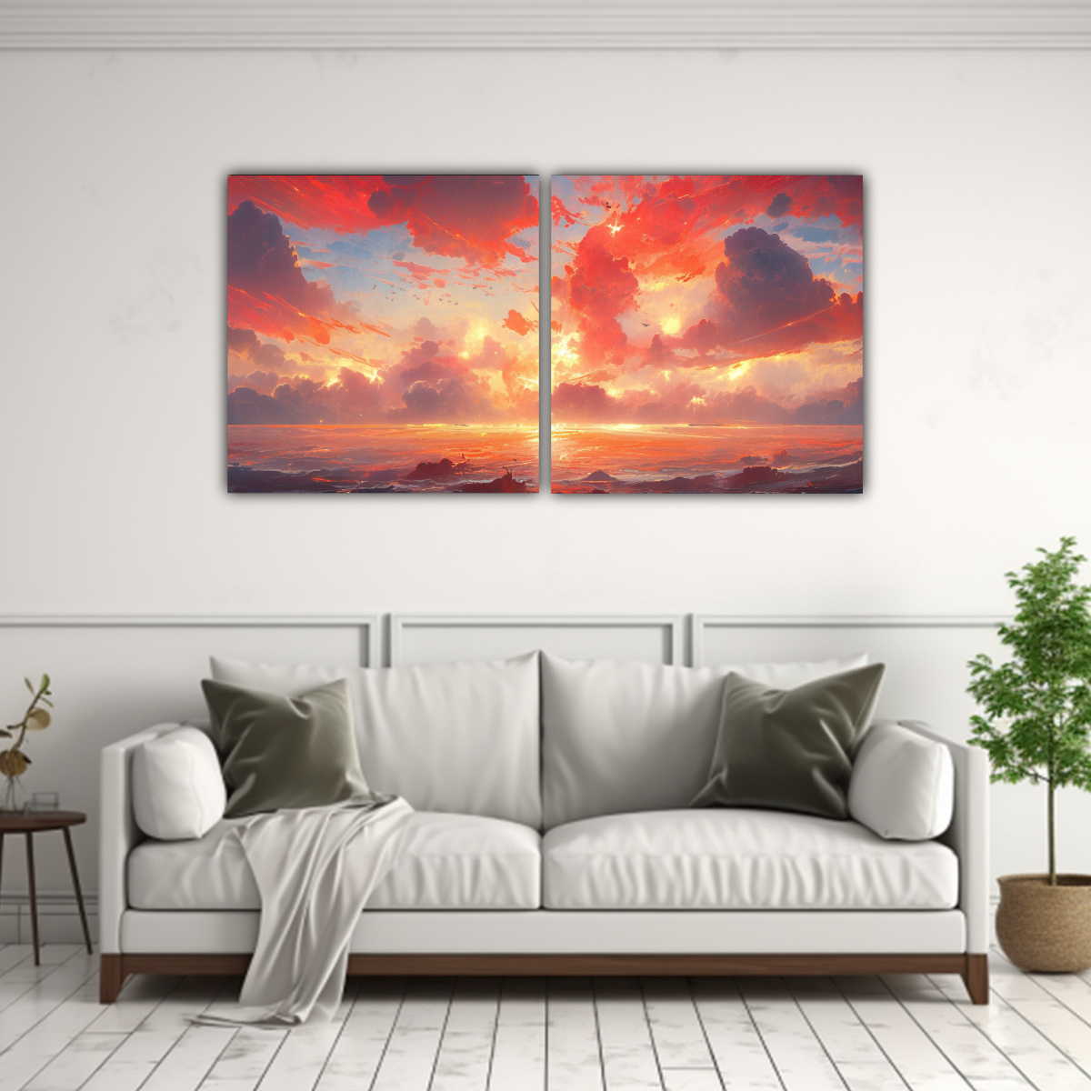 pintura-abstracta-actual-de-cielo-y-mar-en-rojo-para-decoraci-n-1