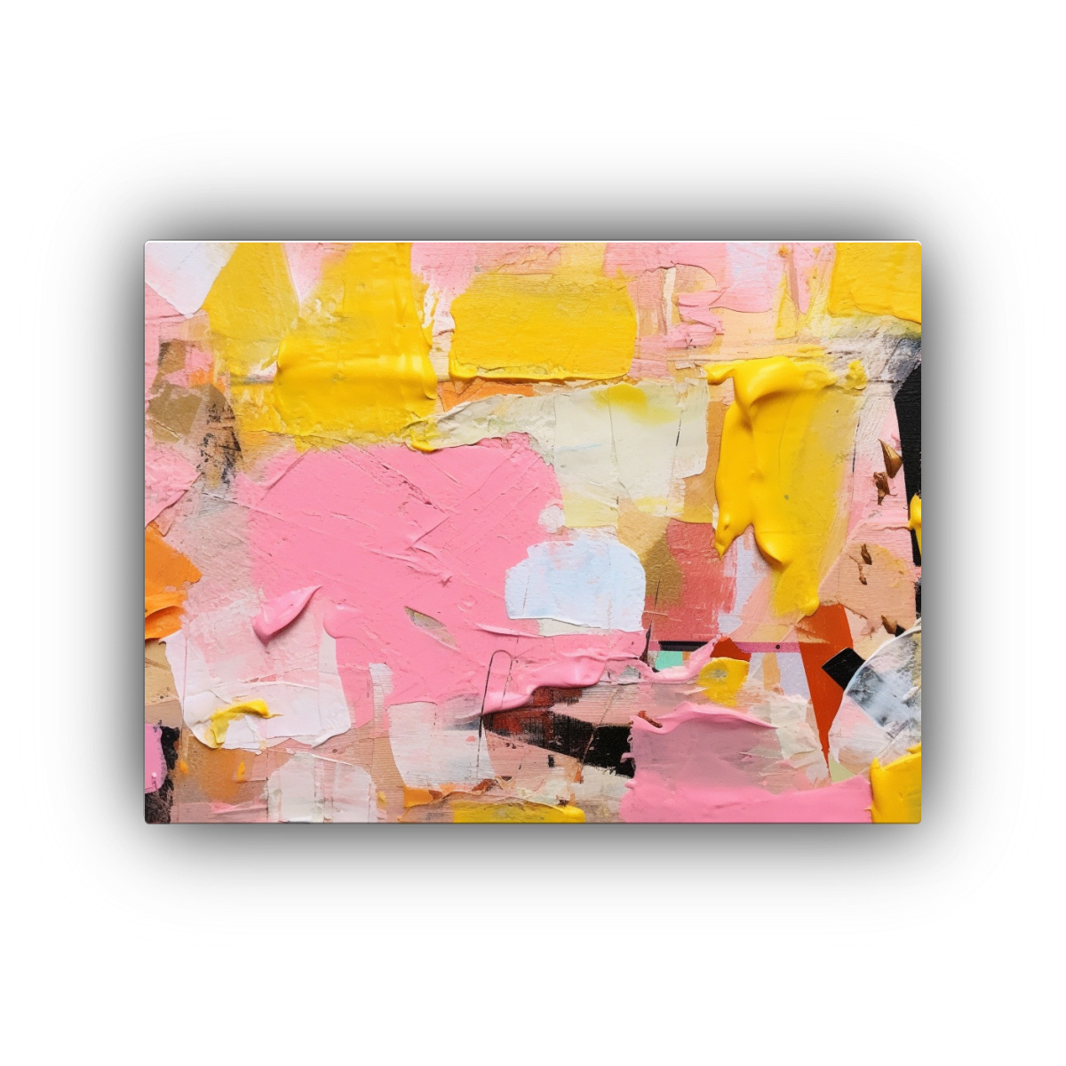 pintura-abstracta-acuarela-rosa-amarillo-verde-lienzo-decorativo