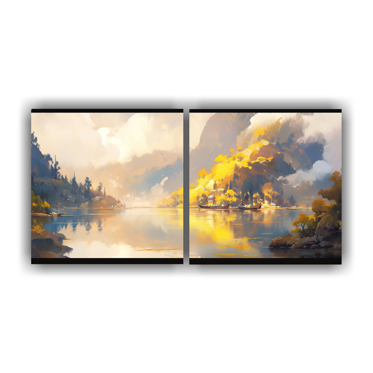 pintura-abstracta-amarilla-para-decorar-paredes-junto-a-lagos-y-monta-as-