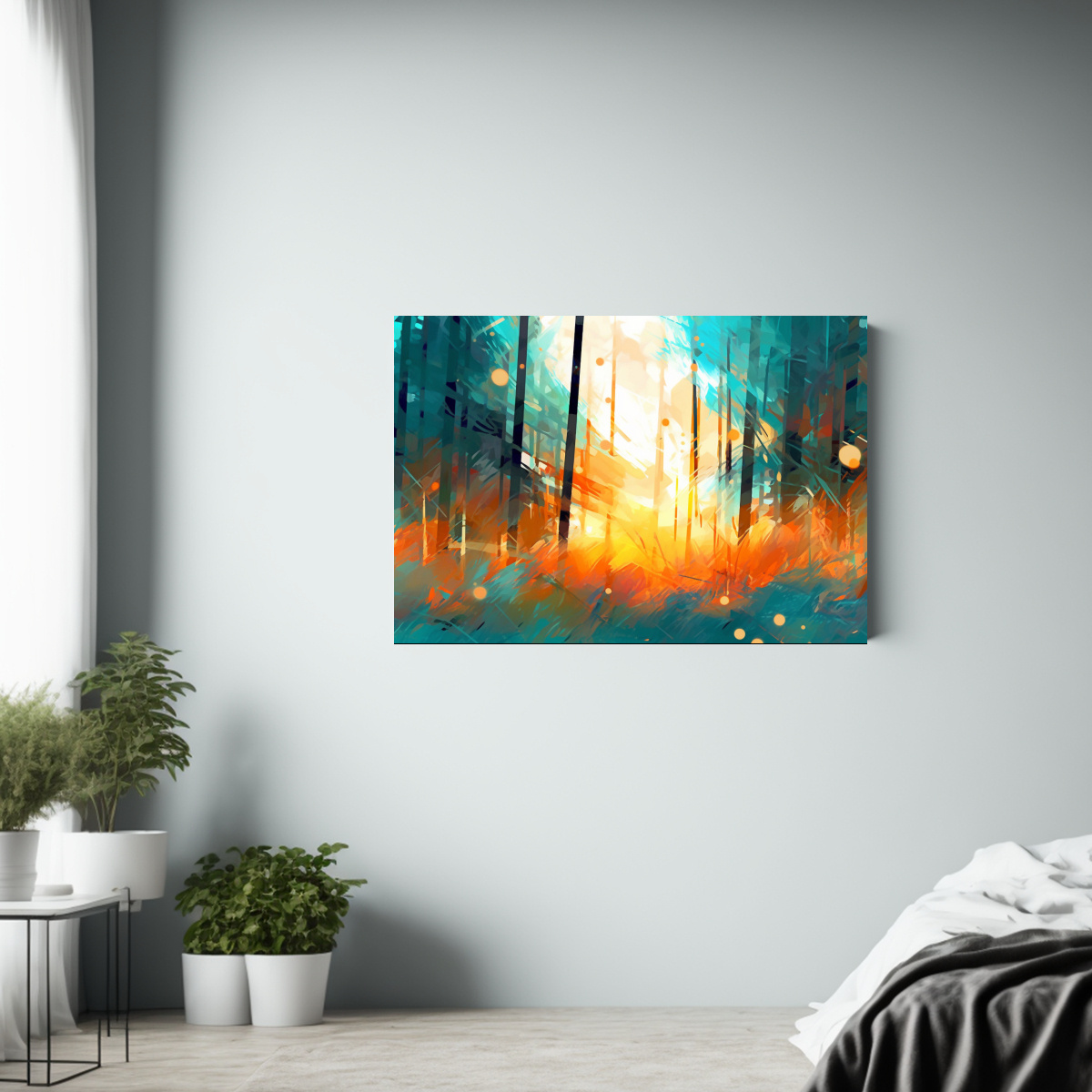 pintura-abstracta-bosque-por-david-wilhons-estilo-de-te-1