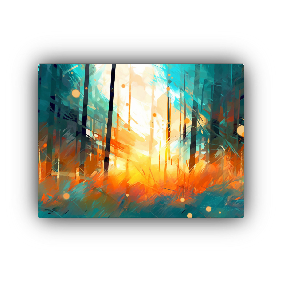 pintura-abstracta-bosque-por-david-wilhons-estilo-de-te