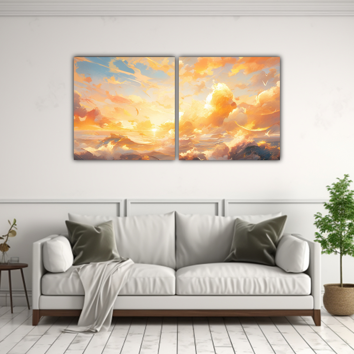 pintura-abstracta-cielo-y-mar-con-colores-dorados-arte-de-pared-elegante-1
