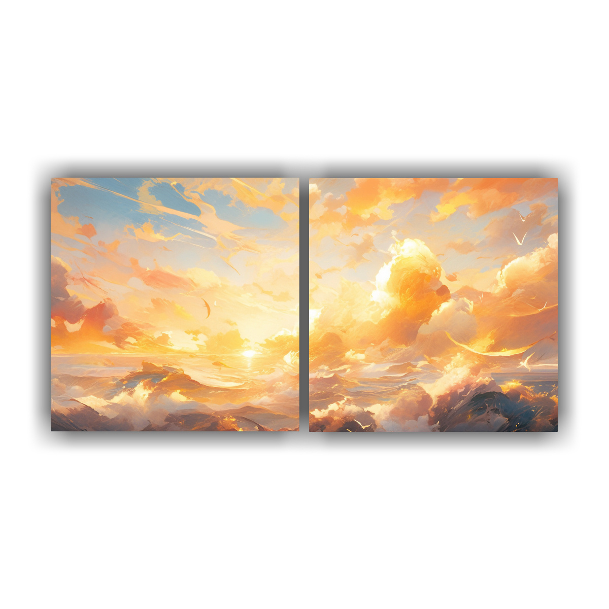 pintura-abstracta-cielo-y-mar-con-colores-dorados-arte-de-pared-elegante