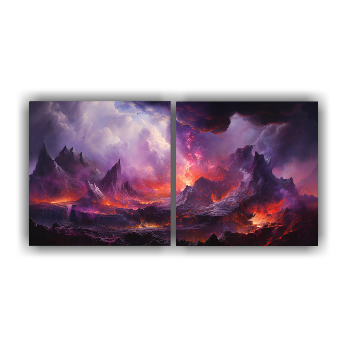 pintura-abstracta-colorida-de-un-volc-n-con-telas-en-bastidor