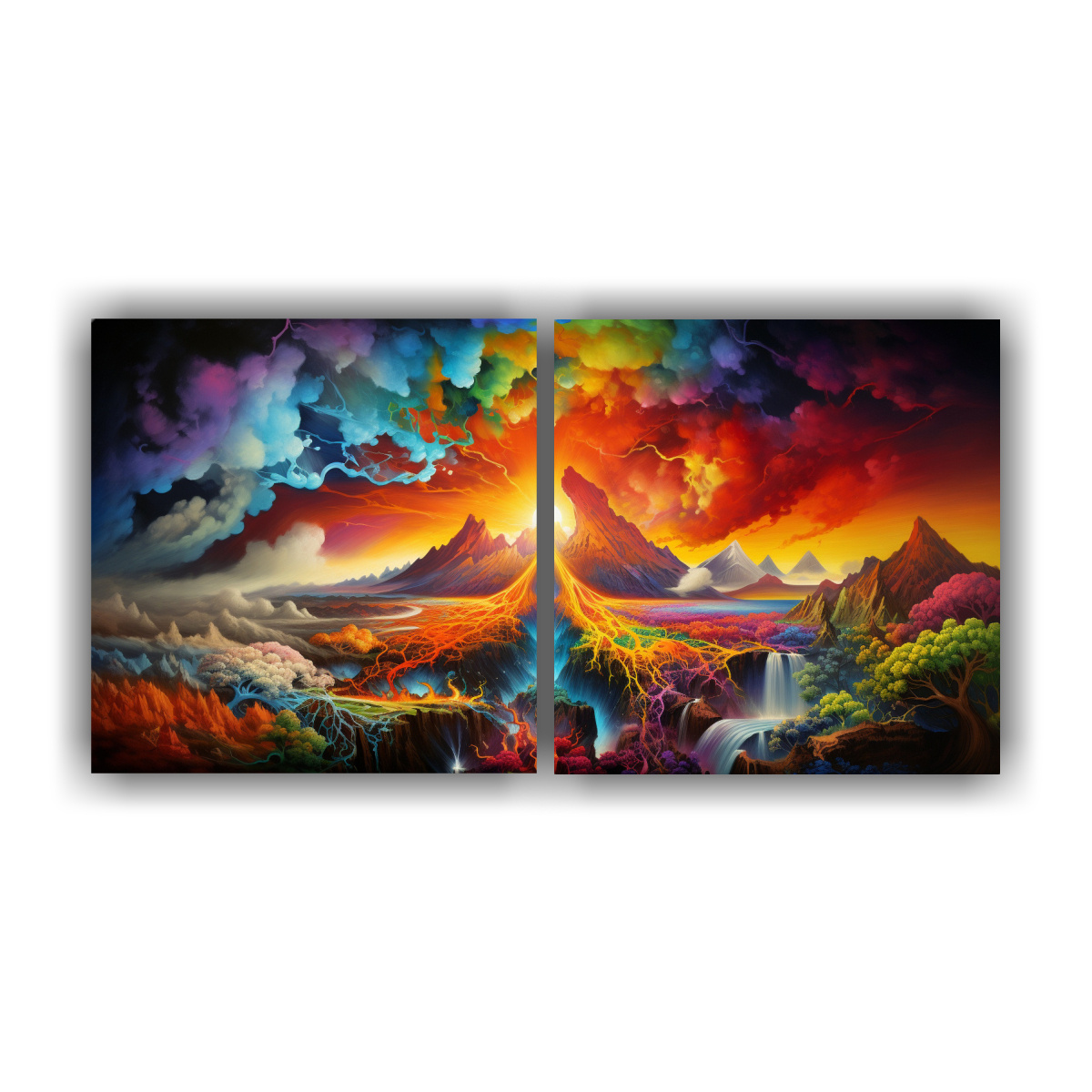 pintura-abstracta-de-colores-vibrantes-y-arco-ris-sobre-un-volc-n