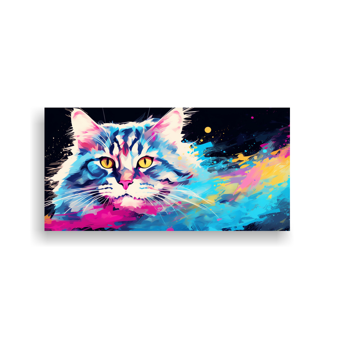 pintura-abstracta-de-gato-en-tonos-pastel-y-turquesa-arte-neo-pop-en-decoraci-n