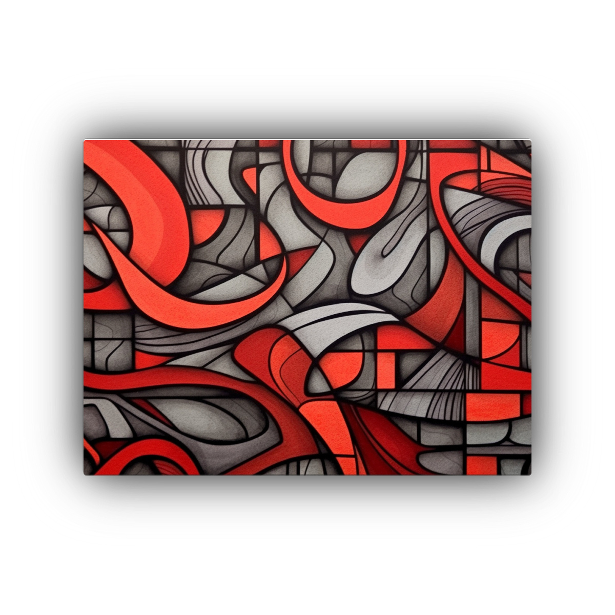 pintura-abstracta-de-l-neas-arte-de-pared-nico