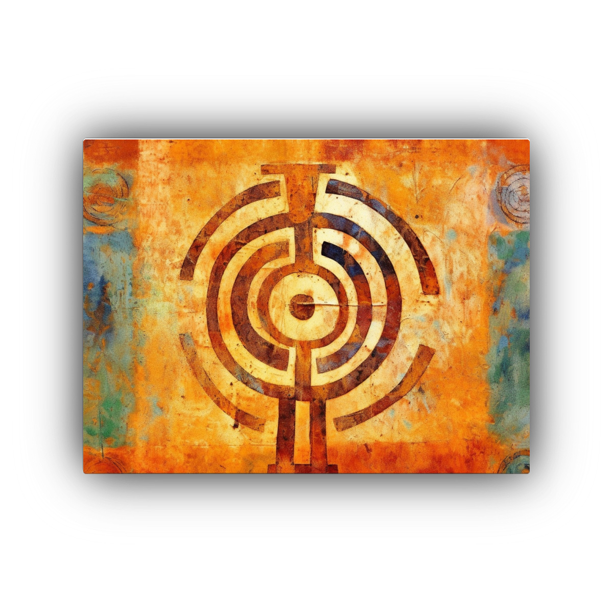 pintura-abstracta-econ-mica-de-cemi-taino-boinayel-s-mbolo-