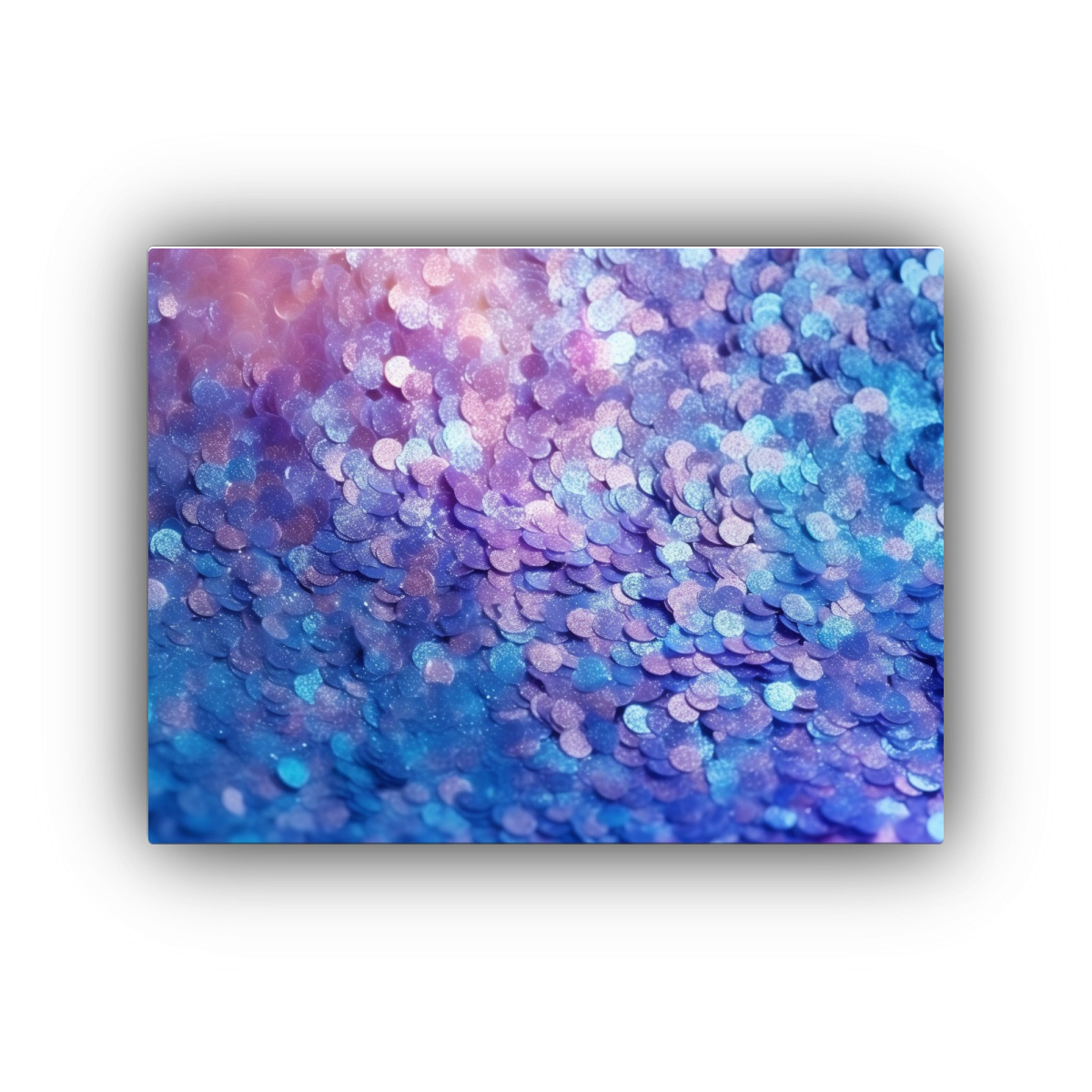 pintura-abstracta-lienzo-brillante-azul-morado-plata-brillante