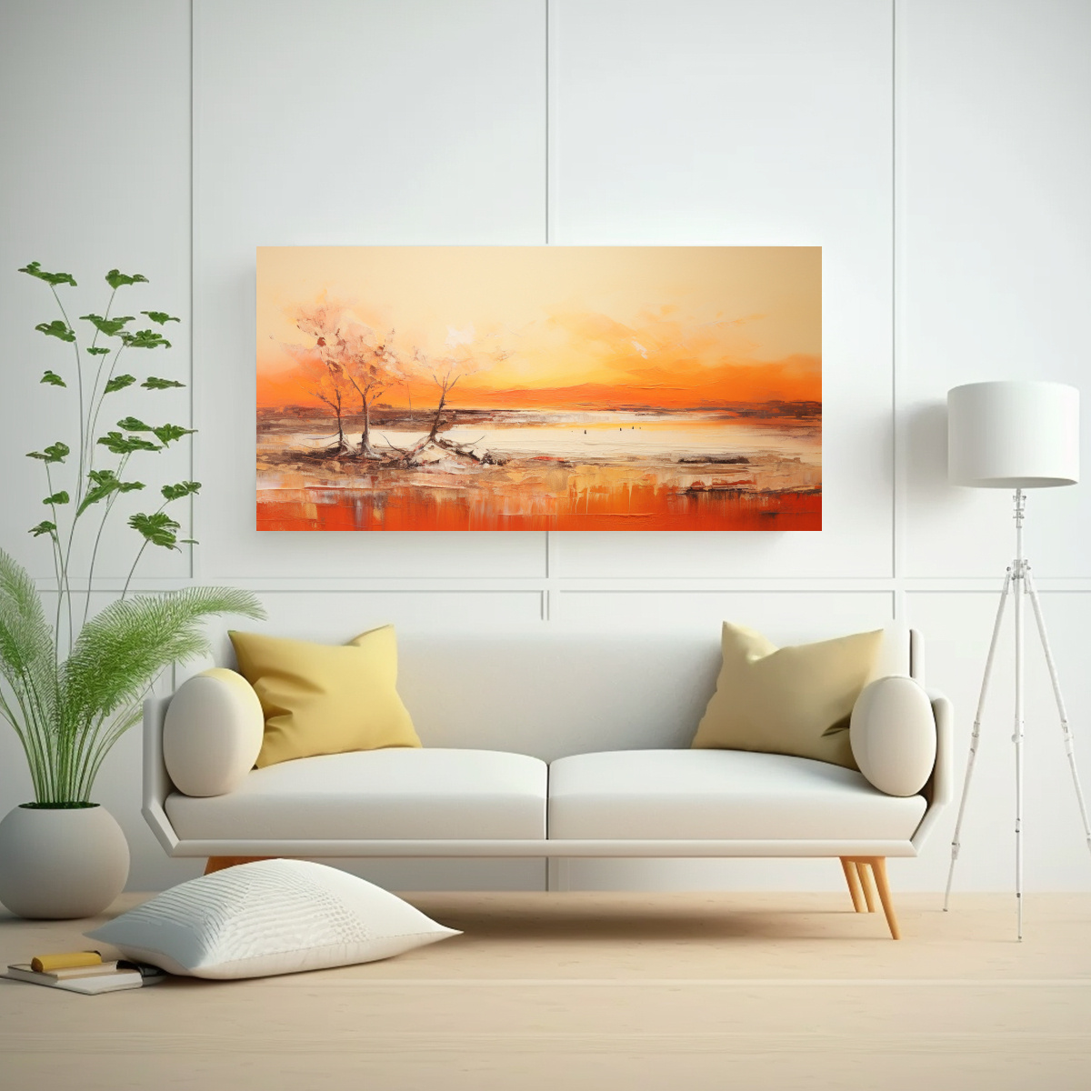 pintura-abstracta-paisaje-con-colores-naranja-1
