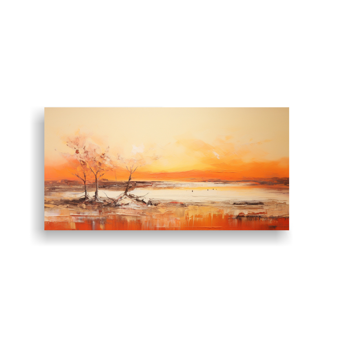 pintura-abstracta-paisaje-con-colores-naranja