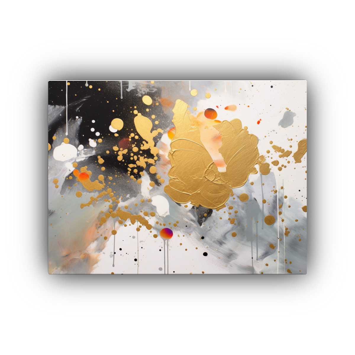 pintura-abstracta-pica-con-spray-dorado-sobre-lienzo-decorativo