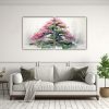 pintura-abstracta-rbol-bons-i-abeto-verde-y-rosa-1