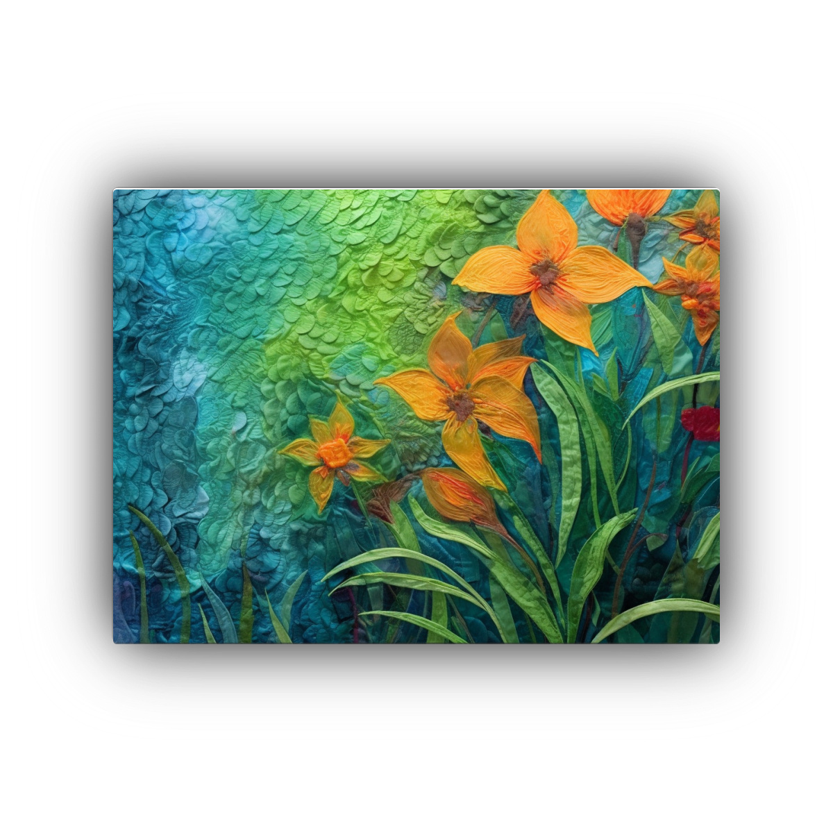 pintura-acolchada-de-lona-en-estilo-de-ildiko-neer