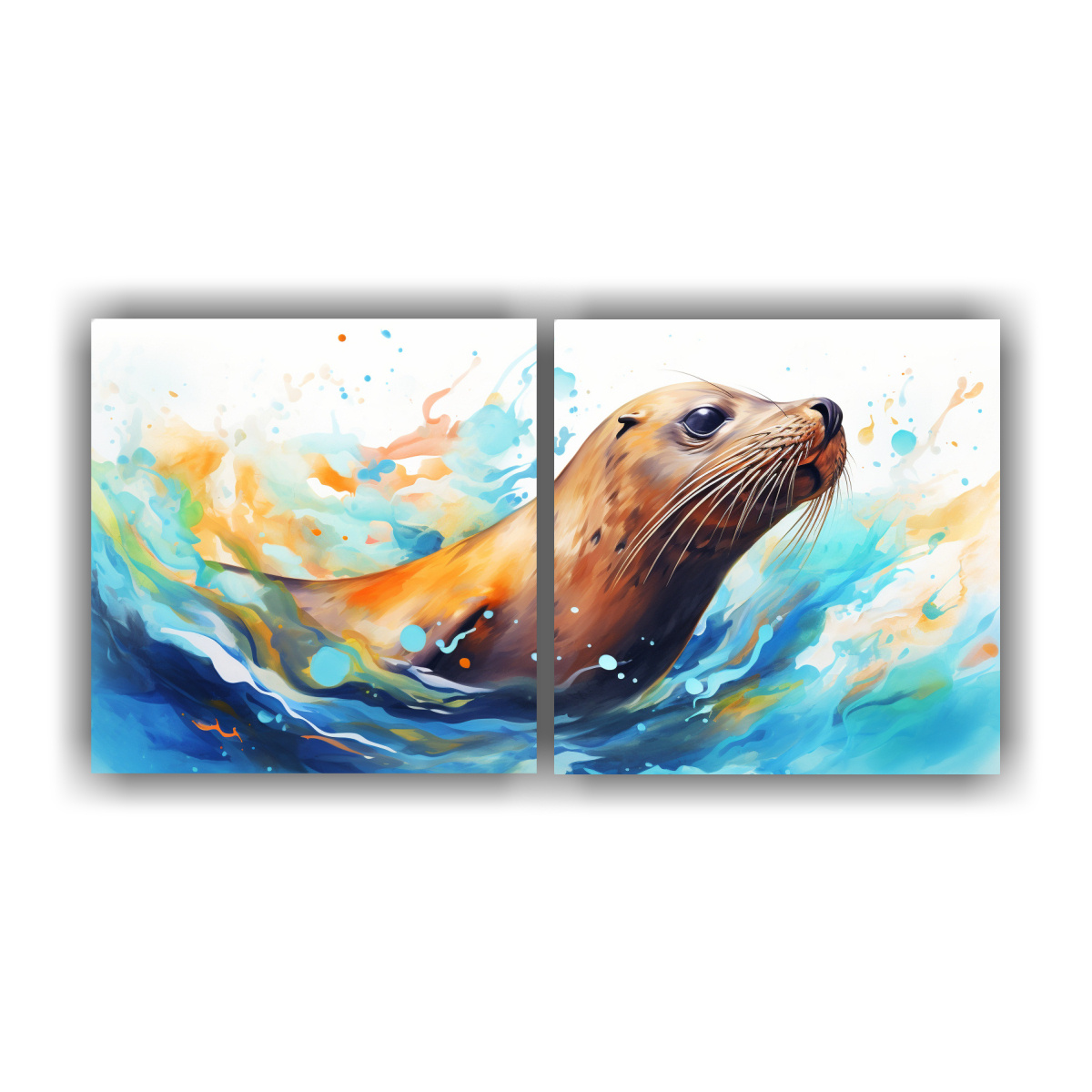 pintura-acuarela-colorida-estilo-le-n-marino-21-en-dos-cuadros