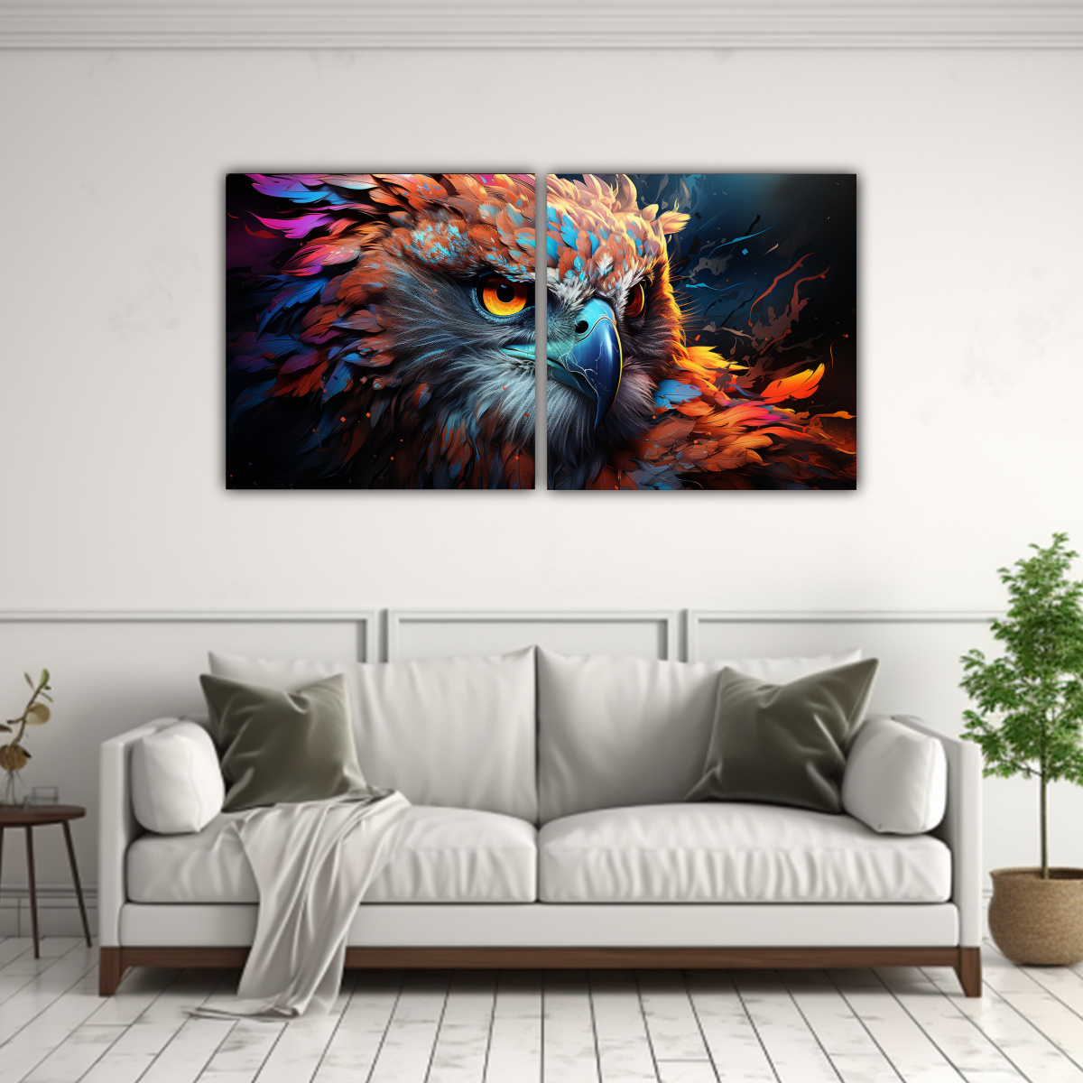 pintura-acuarela-guila-colorida-composiciones-creativas-impactantes-1