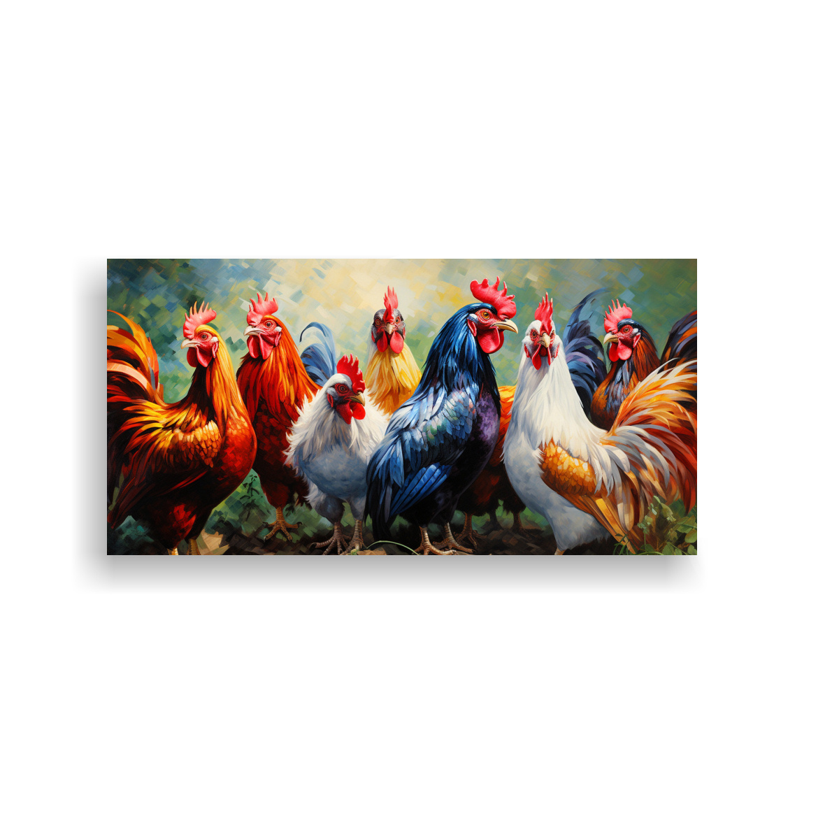 pintura-al-estilo-leo-colorida-de-gallinas-y-gallos-en-estilo-ambiente-horizontal