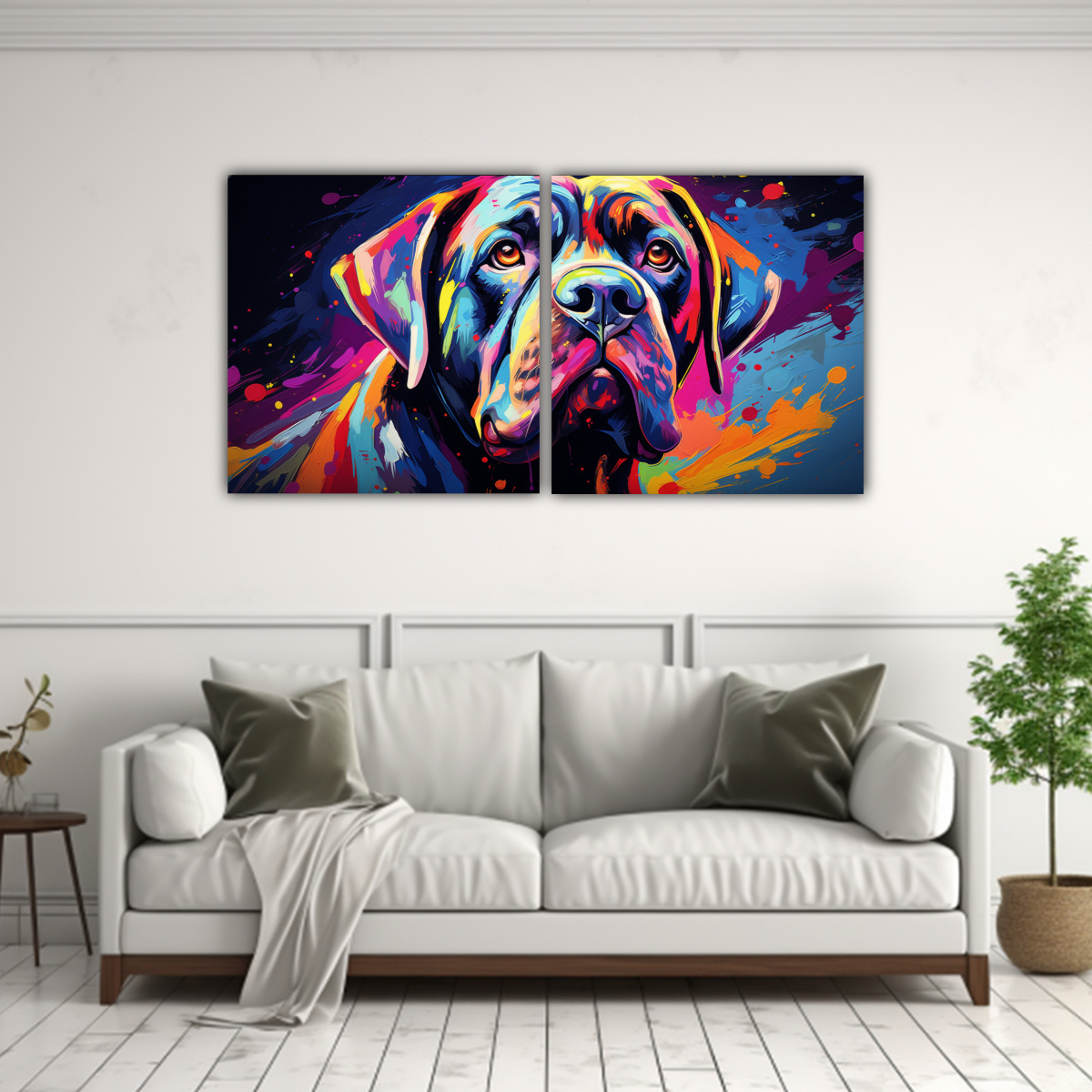 pintura-al-estilo-leo-de-estilo-colorido-sobre-lienzo-21x52-mastiff-armon-a-crom-tica-1