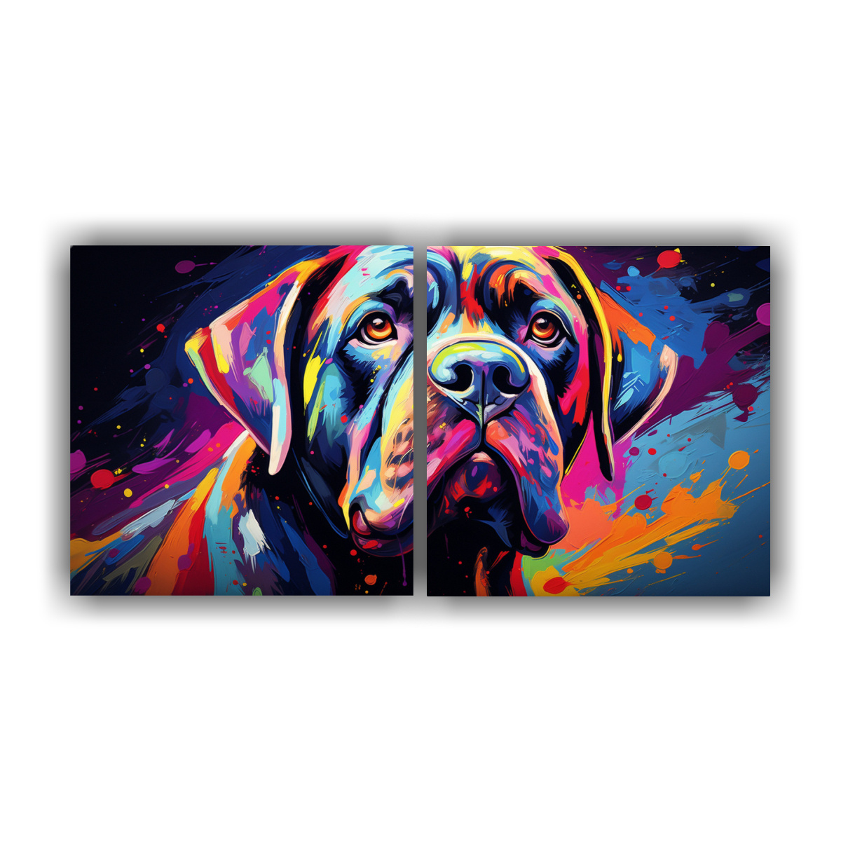 pintura-al-estilo-leo-de-estilo-colorido-sobre-lienzo-21x52-mastiff-armon-a-crom-tica