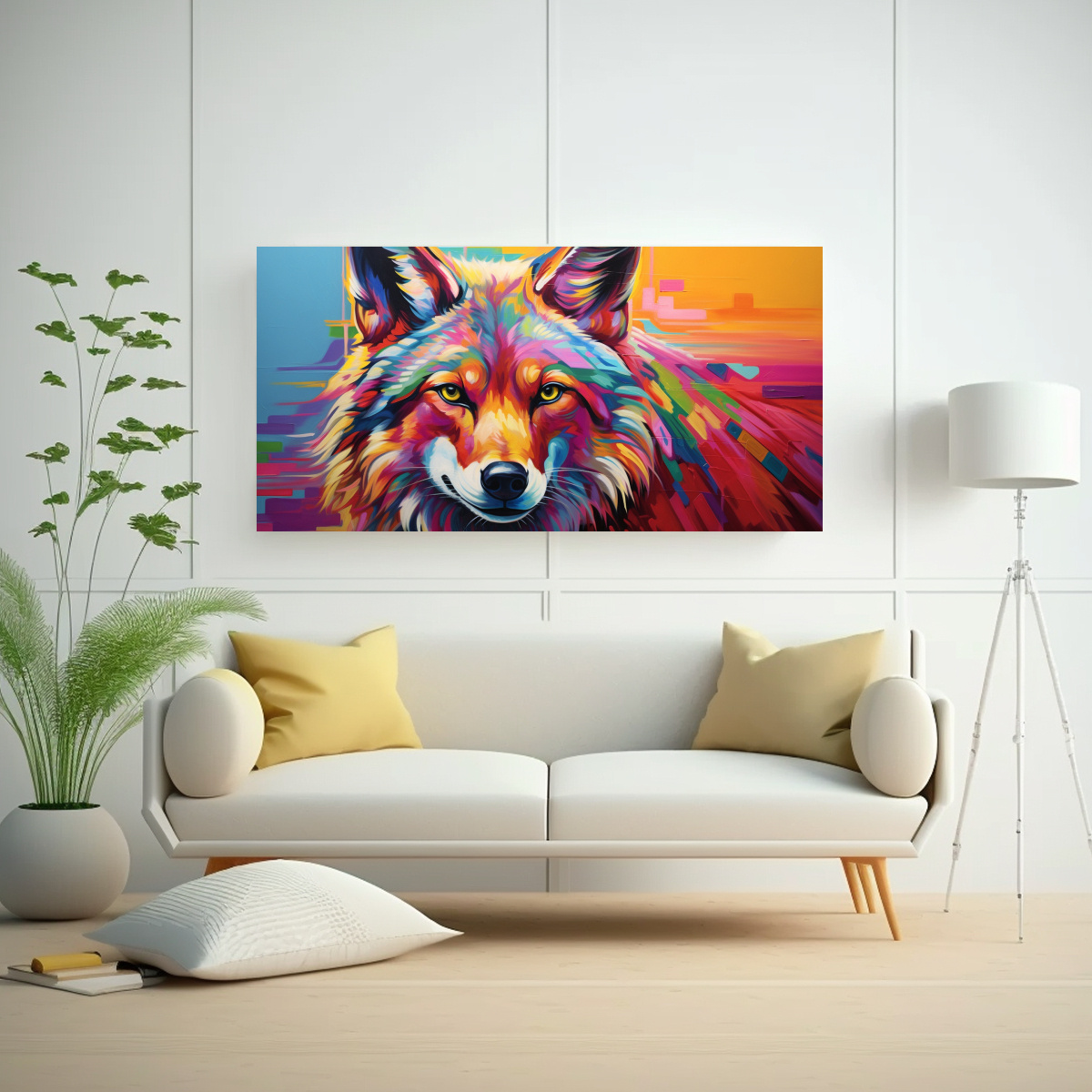 pintura-al-estilo-leo-de-estilo-coyote-colorido-en-armon-a-crom-tica-1