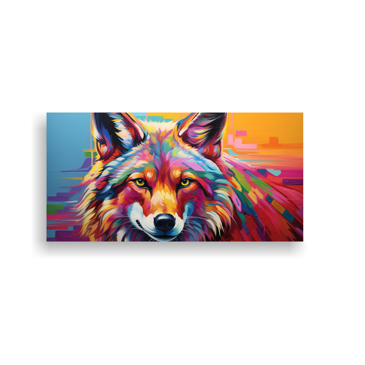 pintura-al-estilo-leo-de-estilo-coyote-colorido-en-armon-a-crom-tica