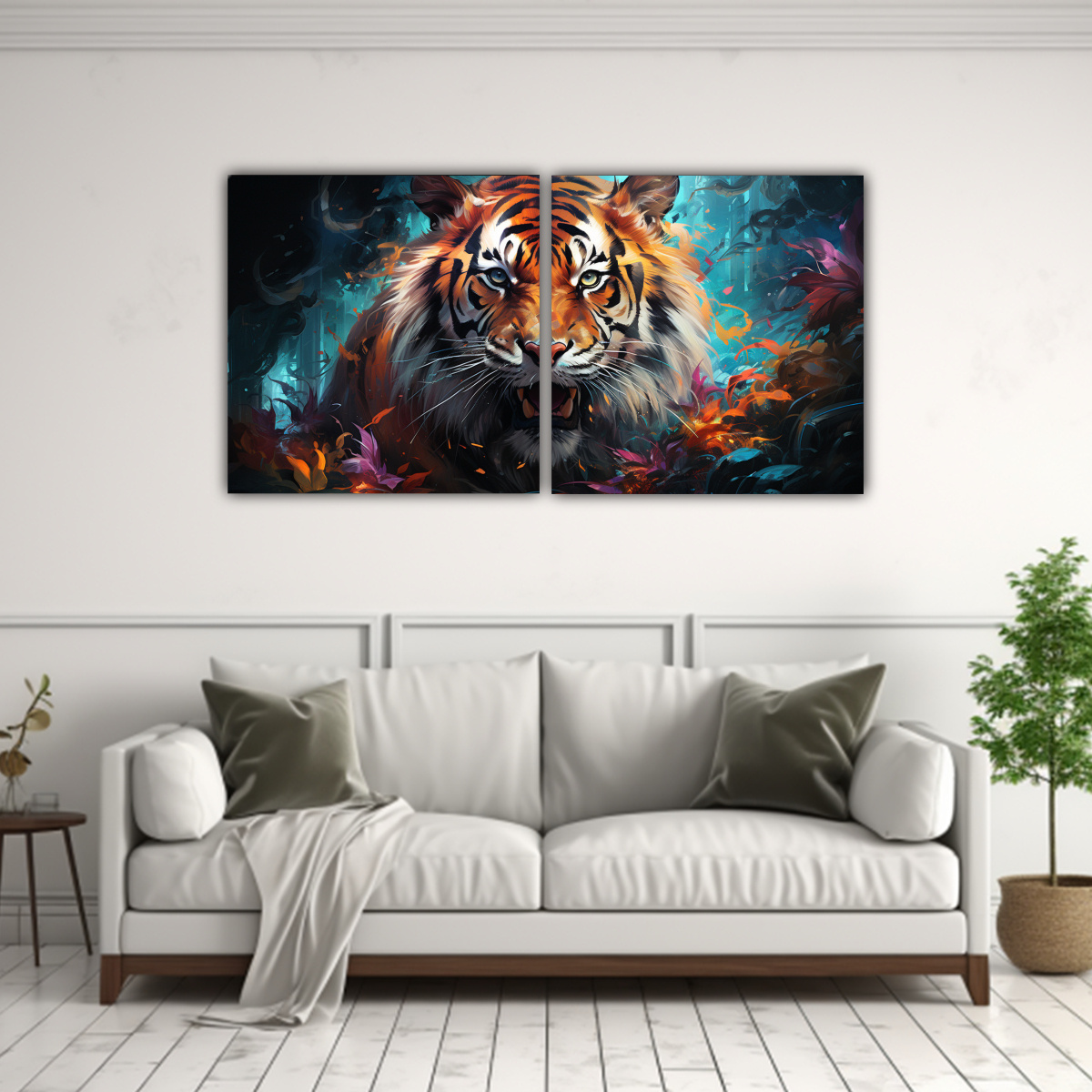 pintura-al-estilo-leo-de-tigre-colorido-para-decoraci-n-de-pared-1