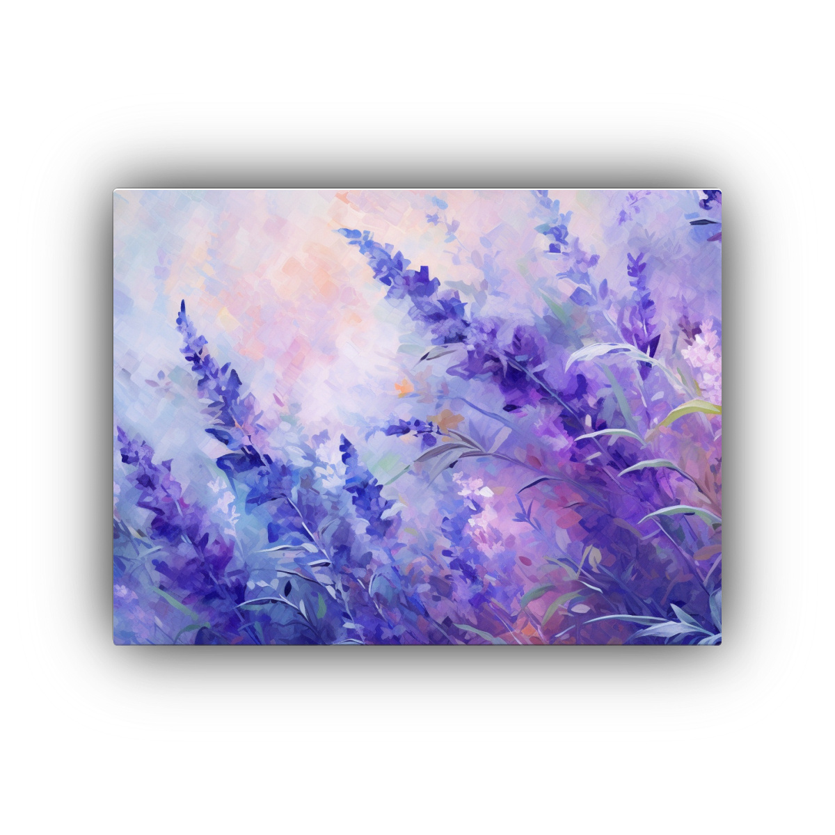 pintura-al-leo-de-ensue-o-lavanda-y-hojas-de-lavanda-en-composici-n-colorida