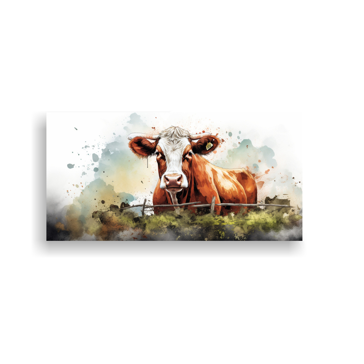 pintura-alegre-de-una-vaca-hereford-en-acuarelas-coloridas