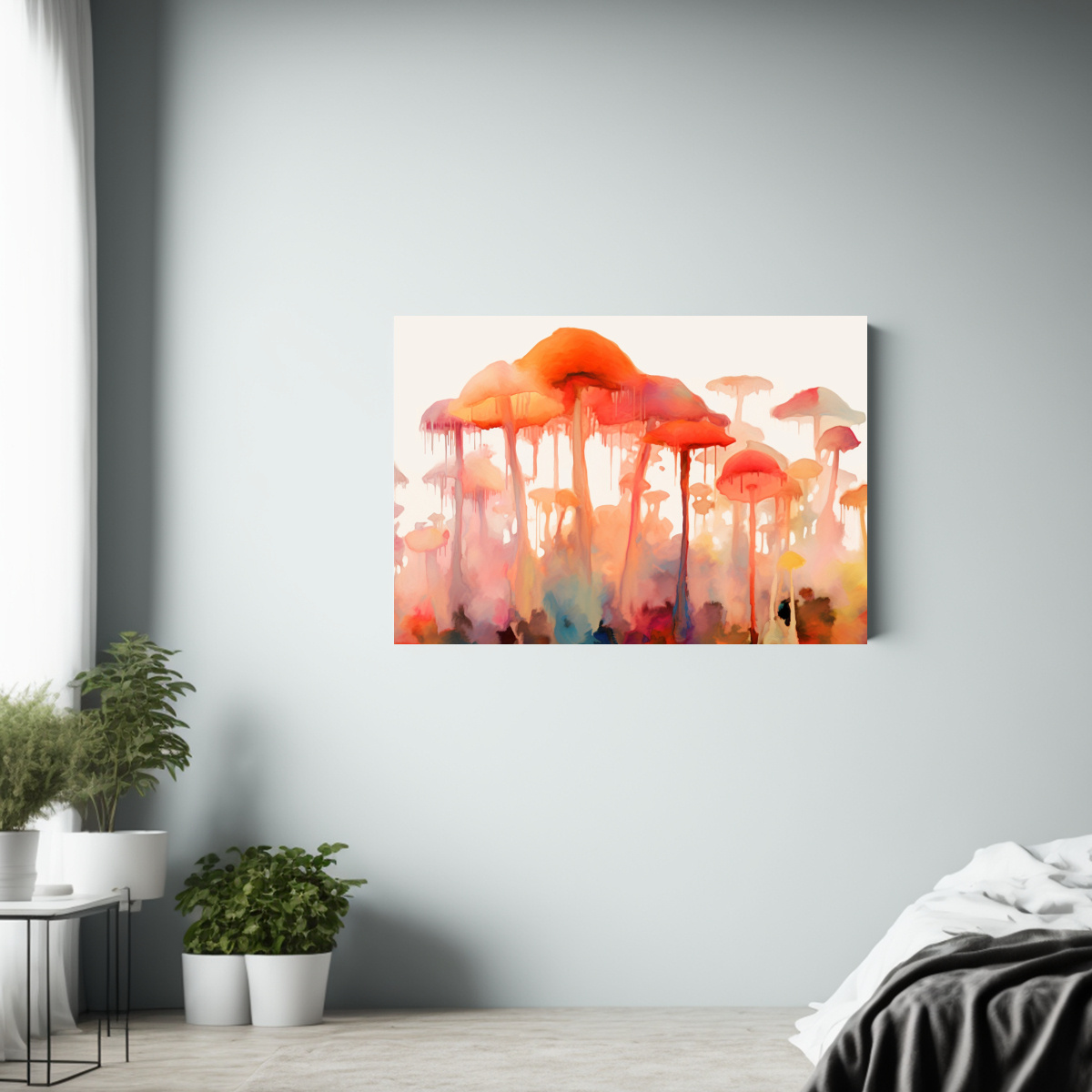 pintura-bosque-de-hongos-estilo-expresionista-abstracto-arte-equilibrado-1-1