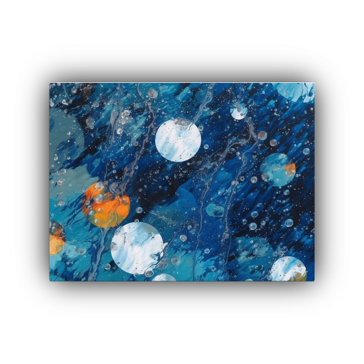 pintura-cl-sica-de-dibujo-de-vida-en-fondo-azul-con-burbujas-y-manchas-