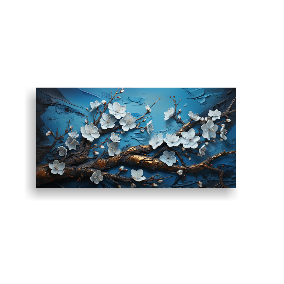 pintura-cuadro-rbol-cerezo-en-tonos-negro-y-azul-atm-sfera-neonoir-vibrante-