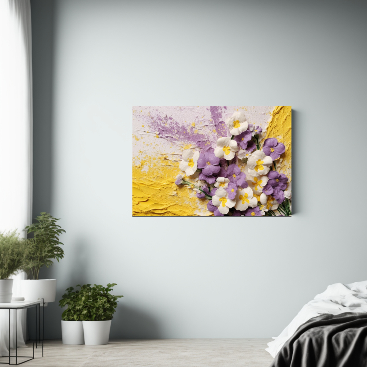 pintura-decorativa-abstracta-de-margarita-amarilla-en-fondo-claro-1-1