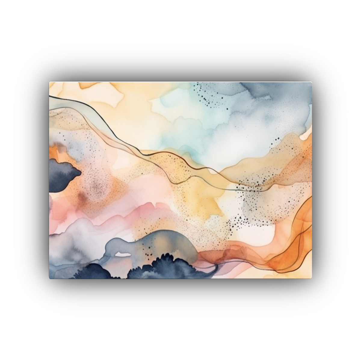 pintura-decorativa-abstracta-en-tinta-y-acuarela-de-formaci-n-hermosa