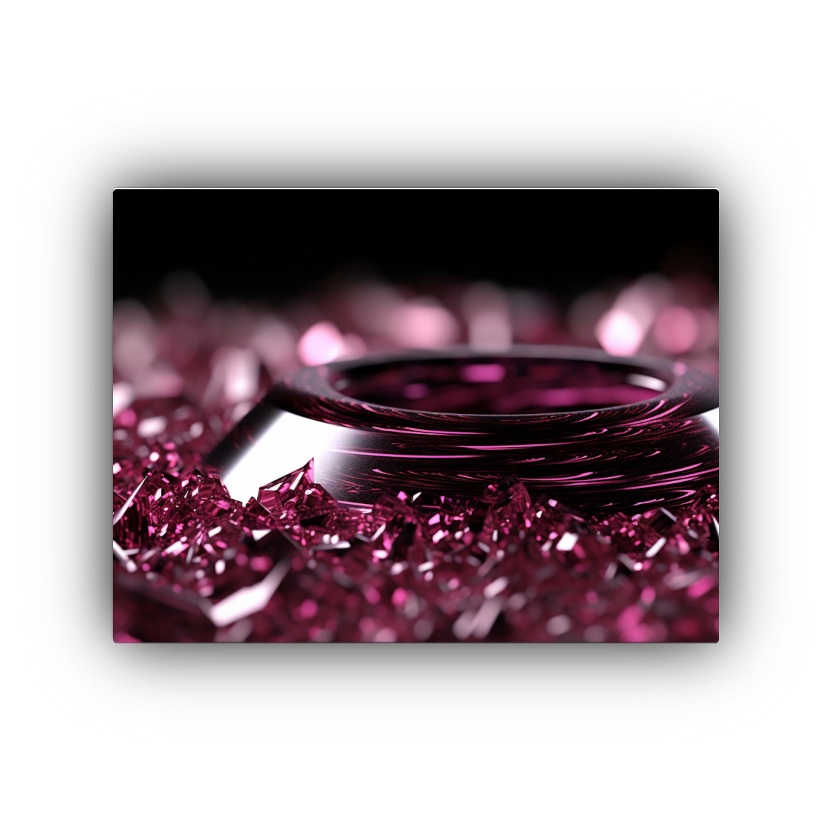 pintura-decorativa-canva-patron-intenso-combinacion-negro-con-brillo-rosa-8k-alta-resoluci-n