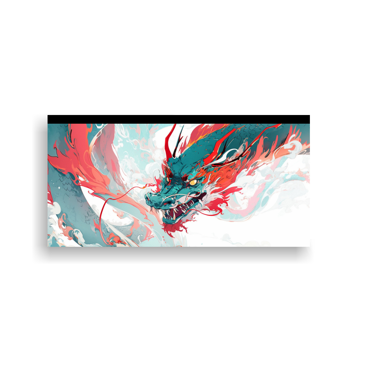 pintura-decorativa-de-drag-n-en-rojo-y-turquesa-estilo-neonoir-