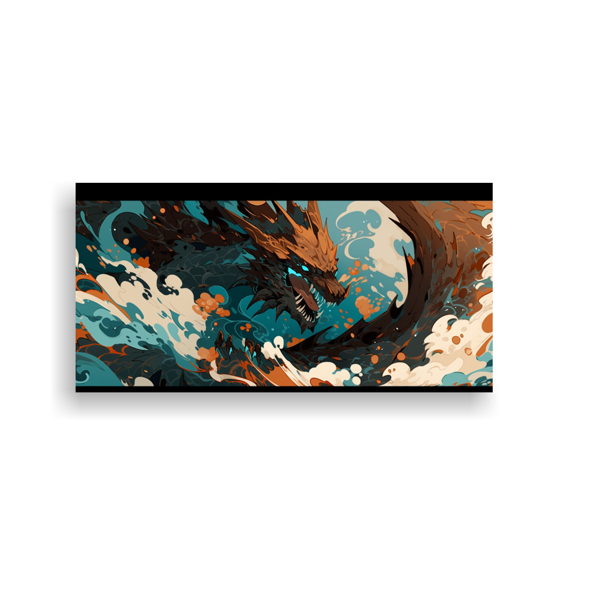 pintura-decorativa-drag-n-en-marr-n-y-turquesa-con-atm-sfera-neonoir