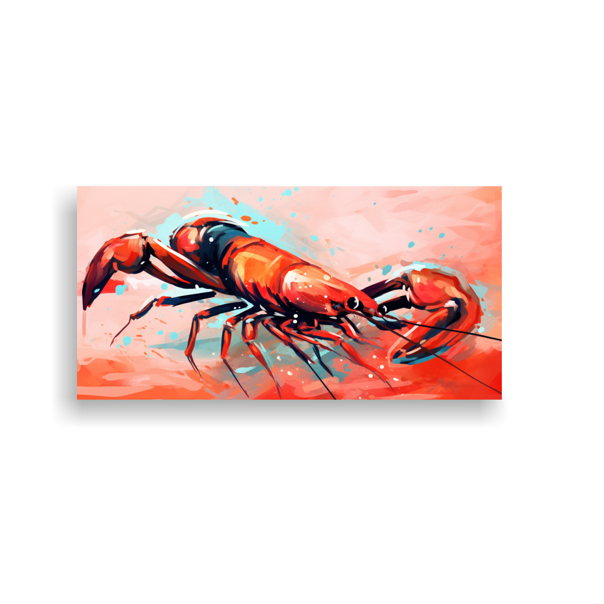 pintura-decorativa-estilo-neo-pop-de-escorpi-n-en-tonos-salm-n