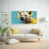 pintura-decorativa-hiena-en-tonos-pastel-y-amarillo-arte-pop-neo-1-1