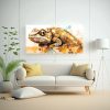pintura-decorativa-original-de-camaleones-en-tonos-marr-n-y-dorado-neo-pop-art-1