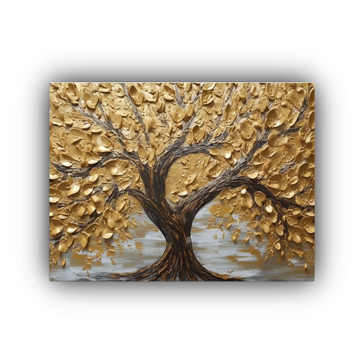 pintura-decorativa-rbol-de-la-vida-dorado-antiguo-con-diamantes-de-plata