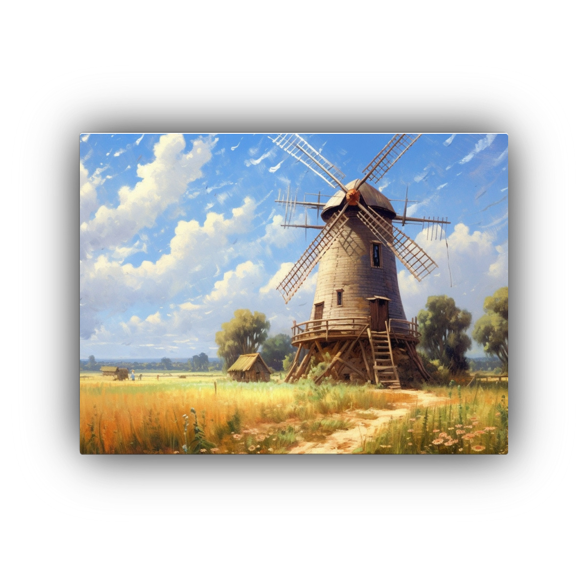 pintura-decorativa-verano-molino-de-viento-ucraniano-en-campo-de-trigo-